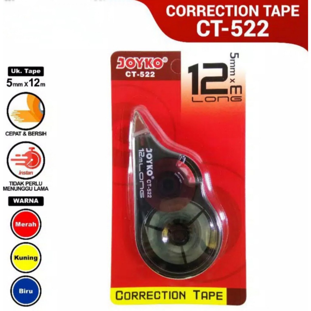 

Correction tape Joyko CT-522