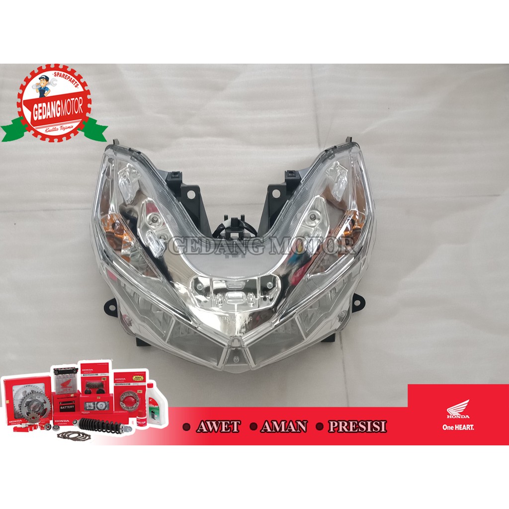 LAMPU DEPAN/REFLEKTOR VARIO 150 ORIGINAL HONDA 3310A-K59-A10