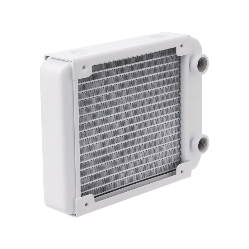 Bt Multiport G1/4Benang Radiator Aluminium 120mm Untuk Sistem Pendingin Air Komputer