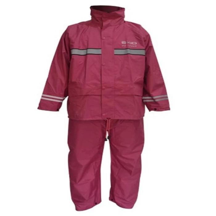 TERBARU JAS HUJAN AXIO EUROPE ASLI - BONUS TAS CANTIK - MAROON, XL BERKWALITAS