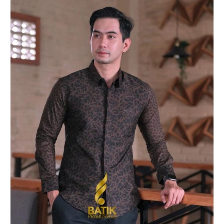 KEMEJA BATIK PRIA MODERN SLIMFIT FULL FURING | BATIK PRIA TERBARU LENGAN PANJANG KUALITAS PREMUIM | BAJU BATIK PRIA KEKINIAN | KEMEJA BATIK PRIA TERBARU LENGAN PANJANG LAPIS FULL FURING