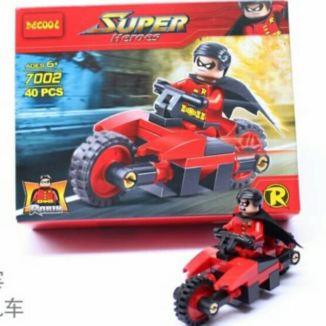Lego super heroes decool 7002 robin