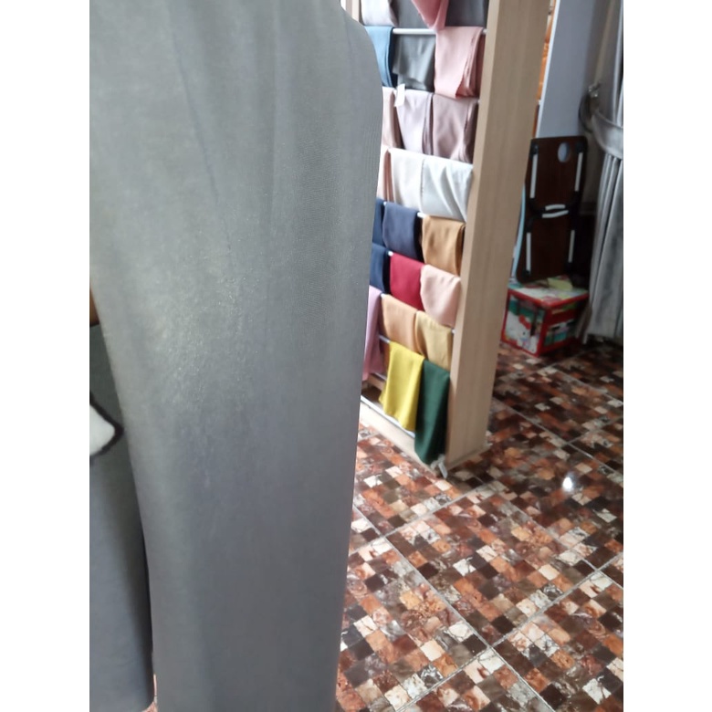 Hijab Jilbab Kerudung Instan Olahraga DIAZ SPORTY Inner Sehari-hari Non Ped Grosir Murah Ori Aulana-abu abu