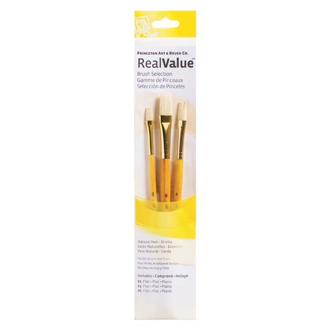 

Princeton RealValue Bristle Brush Sets - Set of 3 (9104)