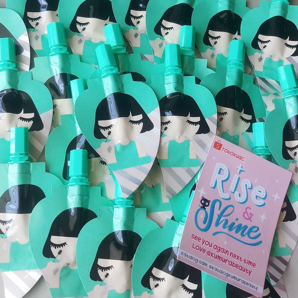 MASCARA HITAM AS CURLING AS FEATHER MASCARA IMAN OF NOBLE