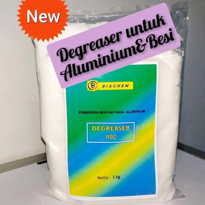 DEGREASER ALUMINIUM,POWDER,1 KG BISA UNTUK 20 Lt LARUTAN SIAP PAKAI