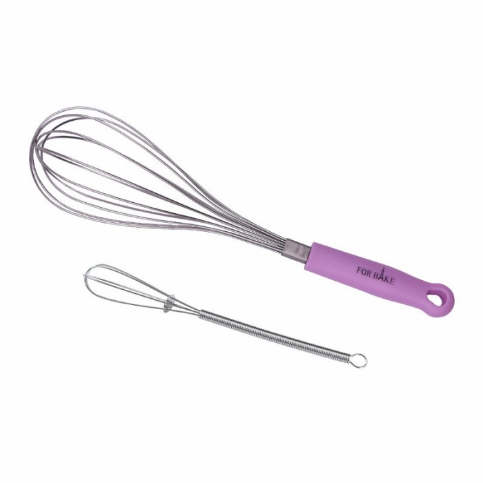 Forbake Mini stainless Slim Whisk / kocokan telur serba guna