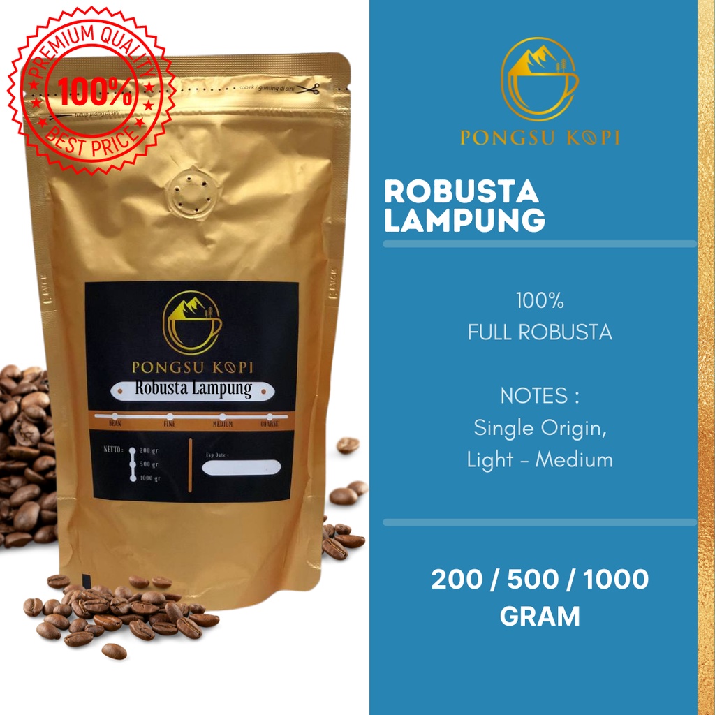 

KOPI ROBUSTA LAMPUNG PREMIUM