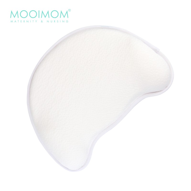 MOOIMOM Q90303W_F Flat-Head Prevention Pillow (Bantal Bayi)