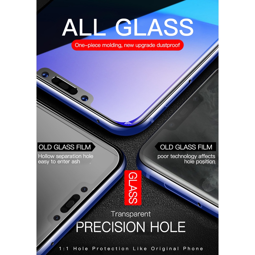 Pelindung Layar Tempered Glass Untuk Huawei P30 P20 P40 Lite Nova 3i 5i 5T 6SE Y7 Y6 Y9 Prime 2019 Y5P