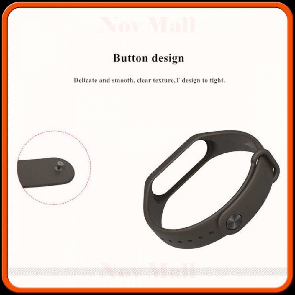 Silicone Strap Watchband untuk Xiaomi Mi Band 3/4 Replika 11