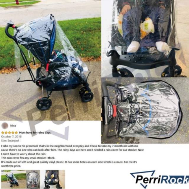 SARUNG Pelindung kereta bayi / cover raincoat stroller / Pelindung Stroller / Baby Stroller Shield