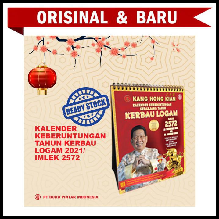 

Kalender Tahun Kerbau Logam Imlek 2572/2021 - Kang Hong Kian