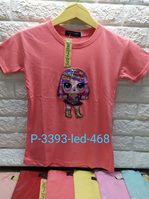 KAOS LED ANAK PROMO 3 PCS = 98.000 / KAOS LAMPU COWOK CEWEK