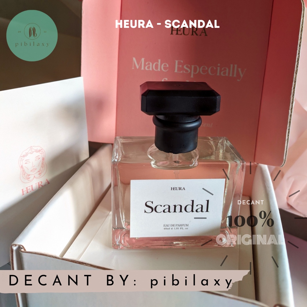Decant Eau de Parfum Scandal Heura Original Termurah Parfume Vial Perfume Share In Jar / Bottle