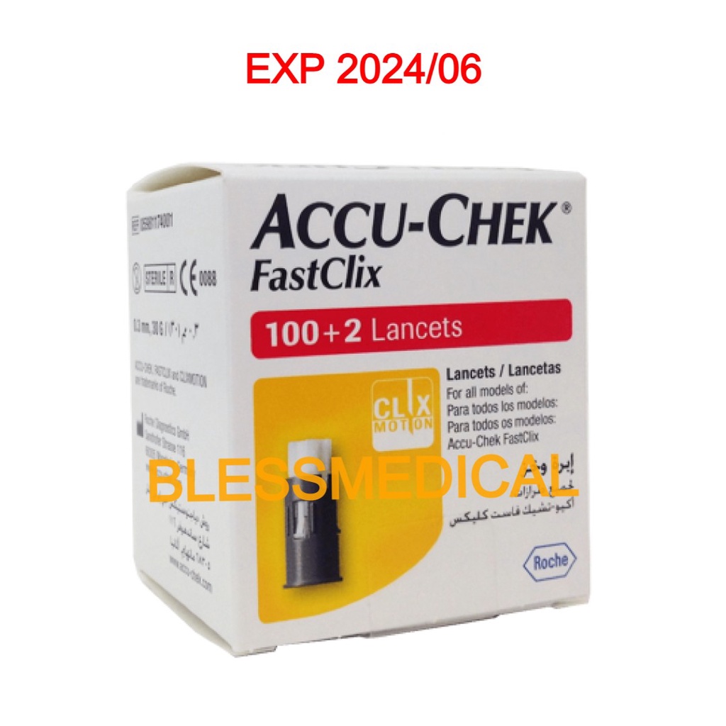 FastClix Accu Chek Lancet isi 102/Jarum Lancet Accu Check