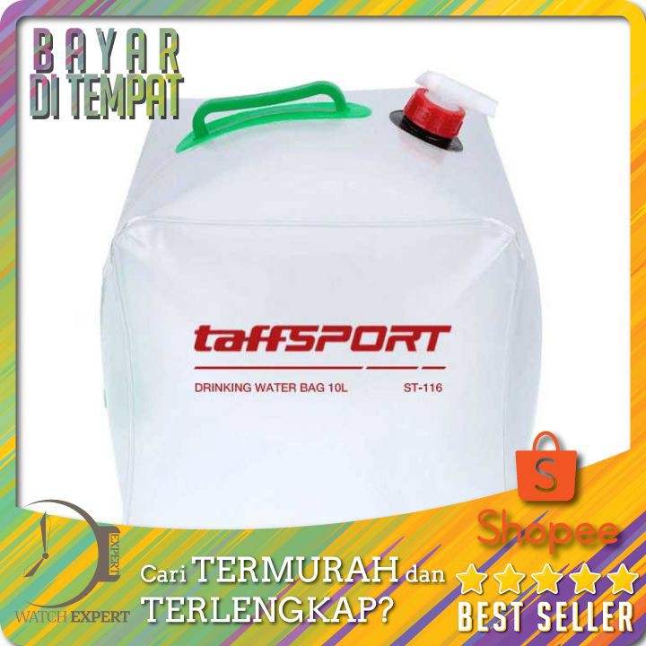 TERMURAH Kantong Air Portable Camping Water Storage 10 Liter - TaffSPORT ST-116