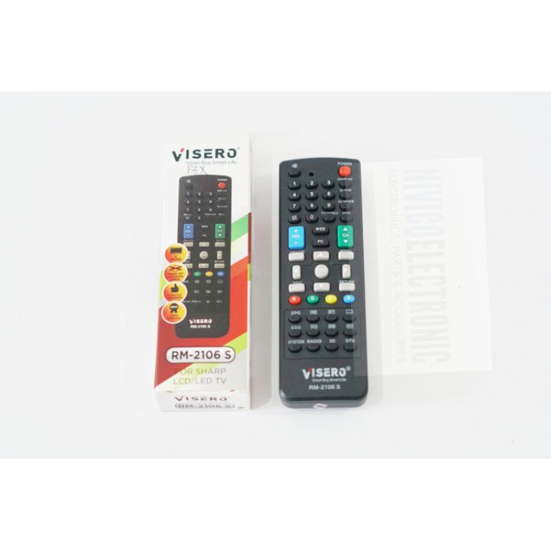 Remot TV SHARP LCD LED VISERO RM 2106S