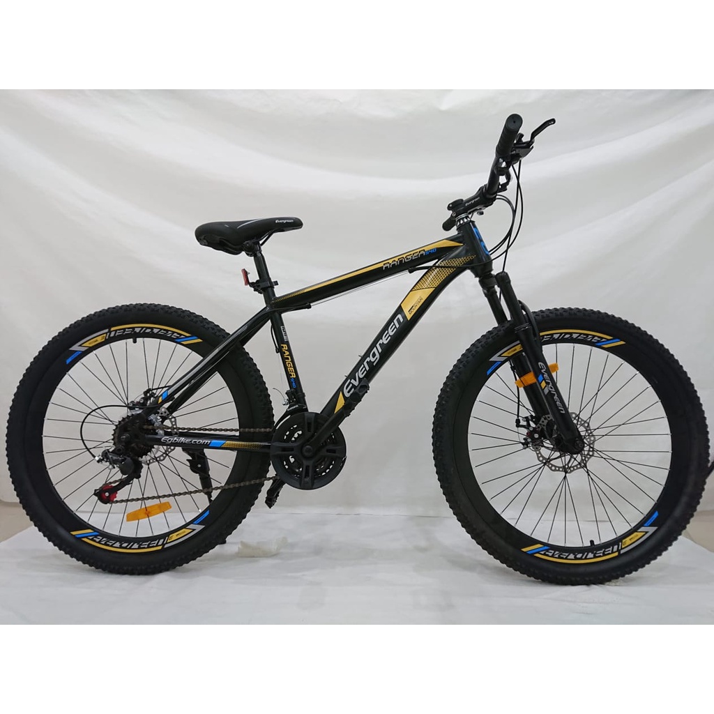 Mutiara Sepeda - SEPEDA MTB SEPEDA GUNUNG EVERGREEN UKURAN 26 INCH RANGER 540
