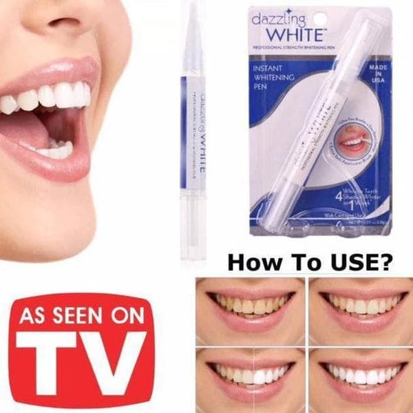 Dazzling White Pen Pemutih Gigi Instan / Gel Pemutih Gigi Dazzling White Teeth Whitening Gel ORIGINA