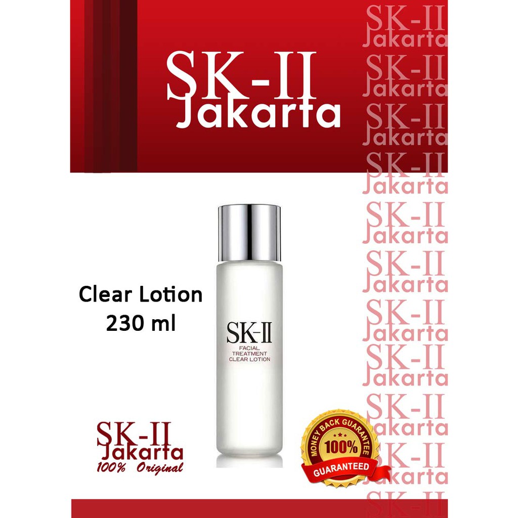 SK-II, SKII, SK2, SK II FT Clear lotion 230 ml- REAL SIZE