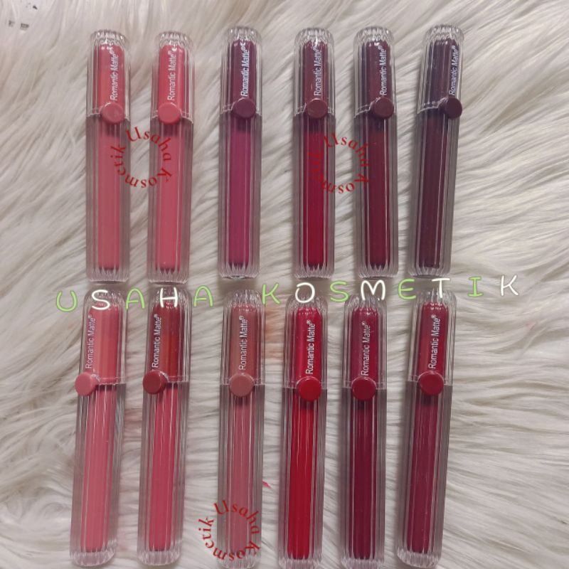 BEST SELLER!! PROMO LIPGLOSS VELVET NUDE ROMANTIC R800/R009 MATTE NUDE LONGLASTING