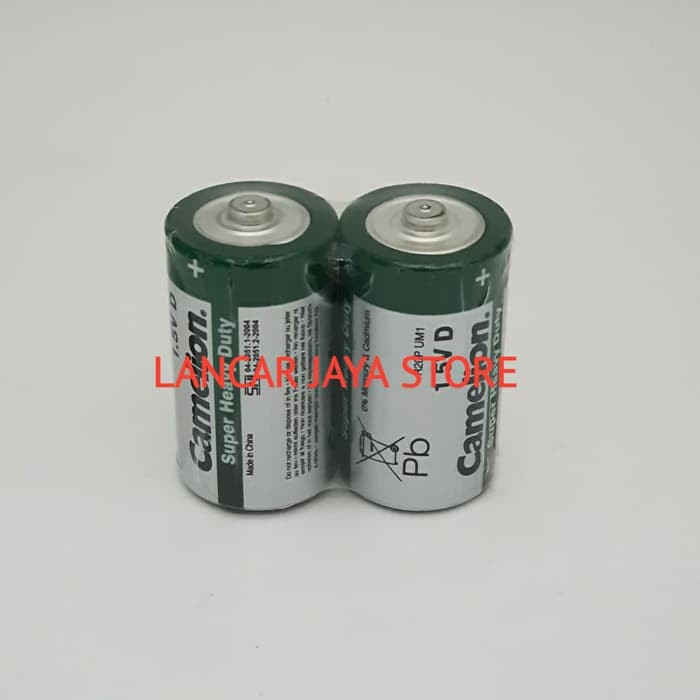 Baterai/Batrai/Bateray R20 Camelion Type D Super Heavy Duty 1.5V Ori