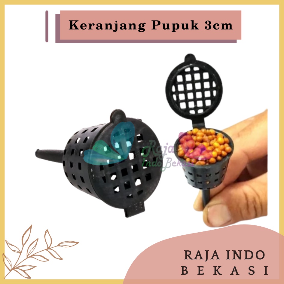 Pot Keranjang Pupuk Kecil 3cm Grosir Murah | Pot Tempat Pupuk Anggrek