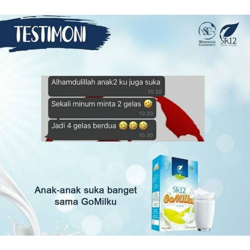 

GO MILKU SUSU KAMBING ETAWA SR12