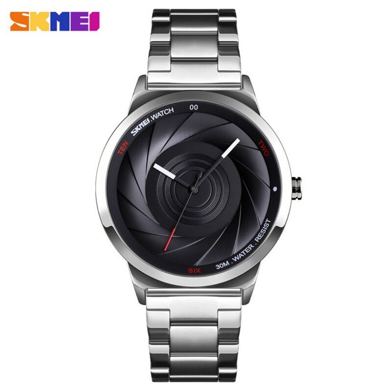 SKMEI 9210 Jam Tangan Watch Pria Digital Analog Tali Stainless