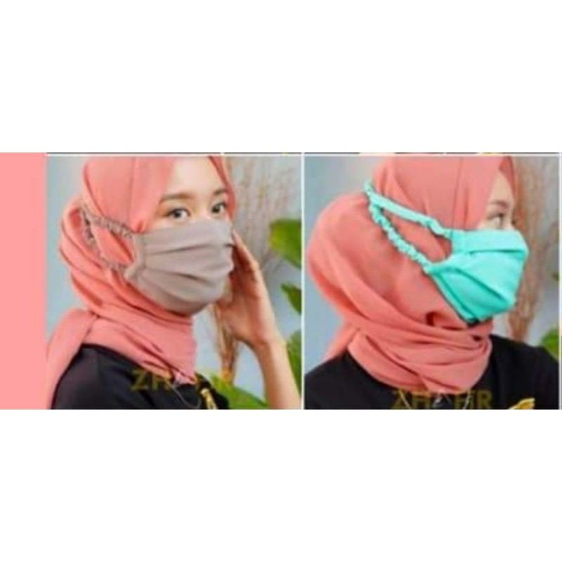 Masker Kerut Hijab Wanita Yang Lagi Hits Sekarang