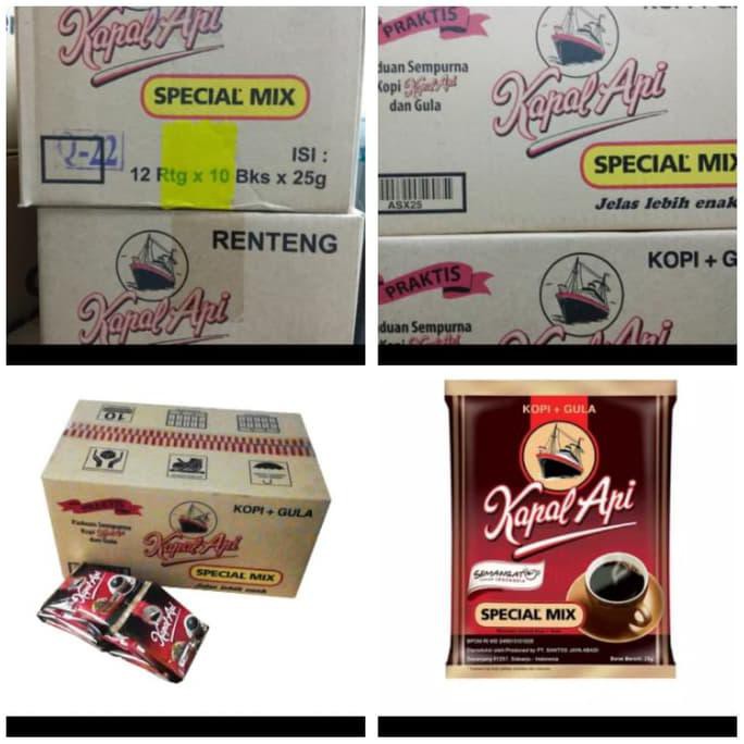

Kopi Kapal Api Special Mix 1 Dus isi 120 bks × 25 gr (12 renceng)