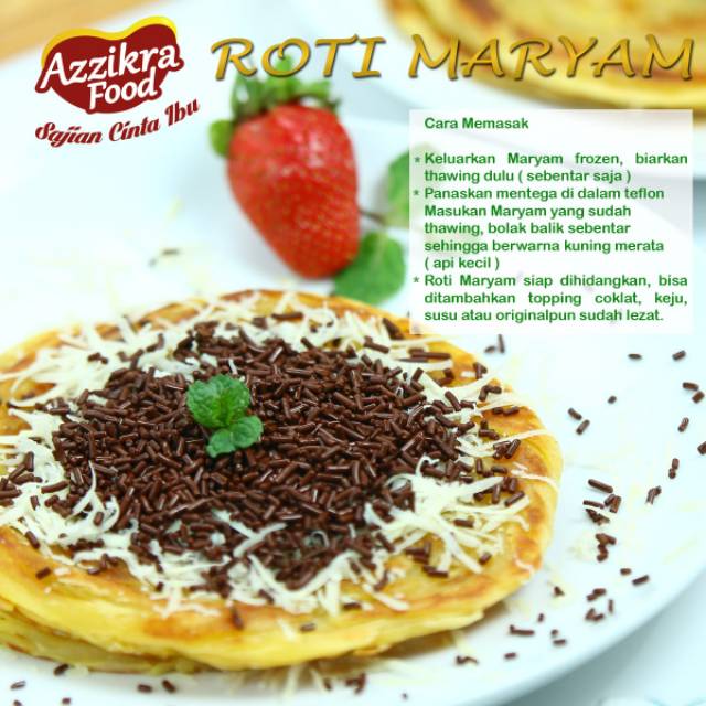 Roti Maryam Azzikra Frozen Food