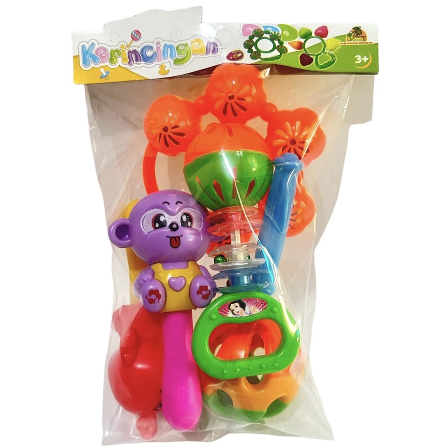 Mainan kerincingan baby playset