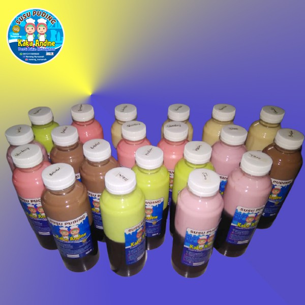 

susu puding kaka andine minuman sehat bergizi