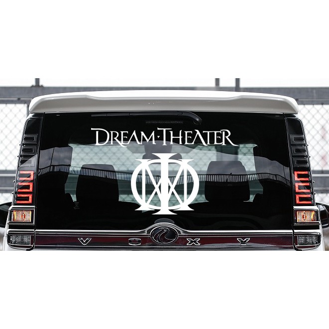 stiker mobil dream theater custom stiker