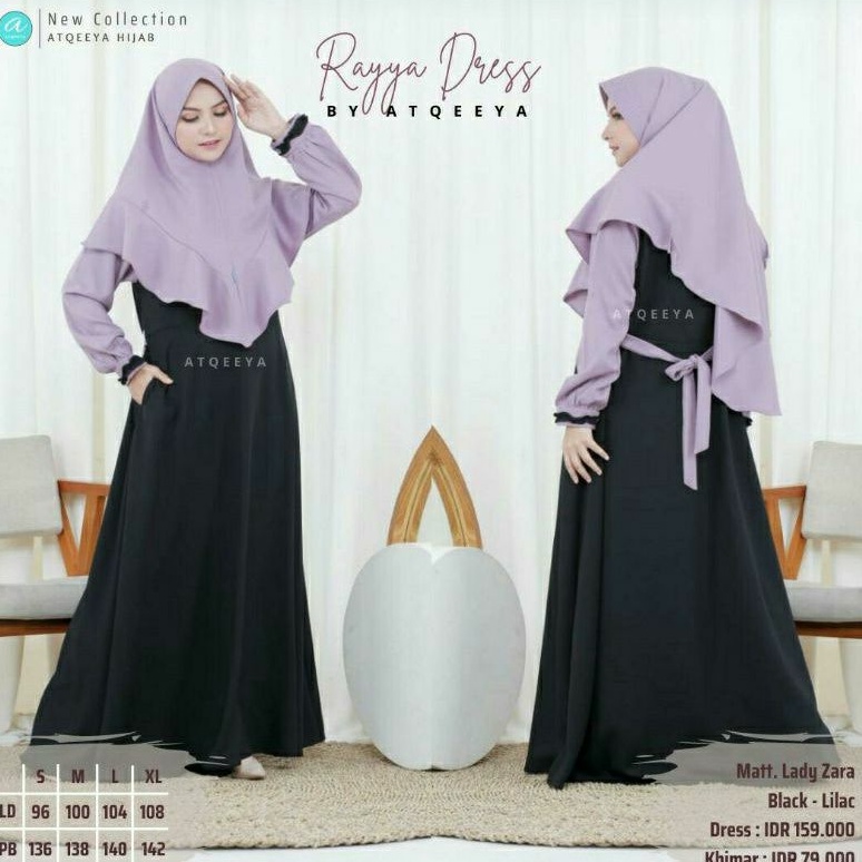 Gamis Atqeeya Rayya Dress ORI
