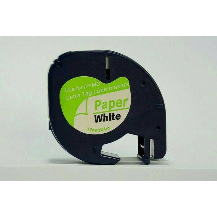 

Langsung Order Label Letratag Dymo Putih - White Paper Tapes for LetraTag Diskon
