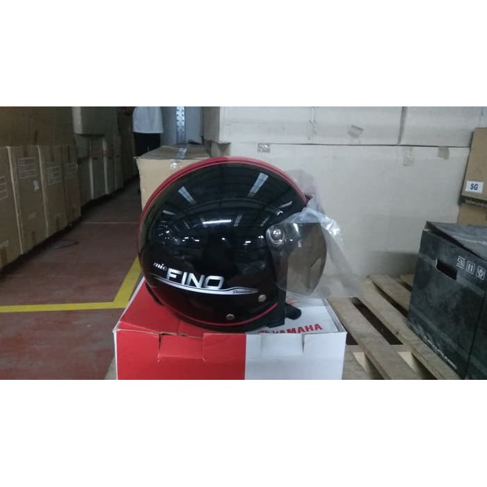 Helm Yamaha Fino black