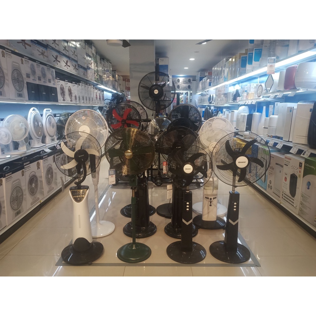 KRISBOW Kipas Angin Air Uap Remote 75 W misty fan outdoor pedestal industrial ORIGINAL KRISBOW