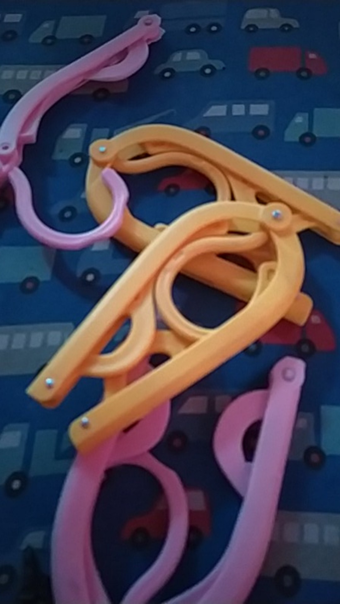 (30gr)hanger Lipat Portable Gantungan Baju Lipat