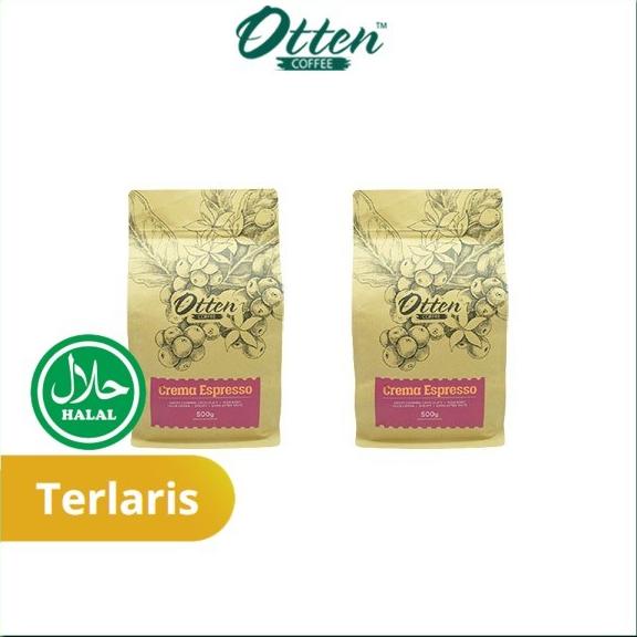 

[ COD ] PROMO BIJI KOPI CREMA ESPRESSO 500g 2pcs BERGARANSI Kode 881