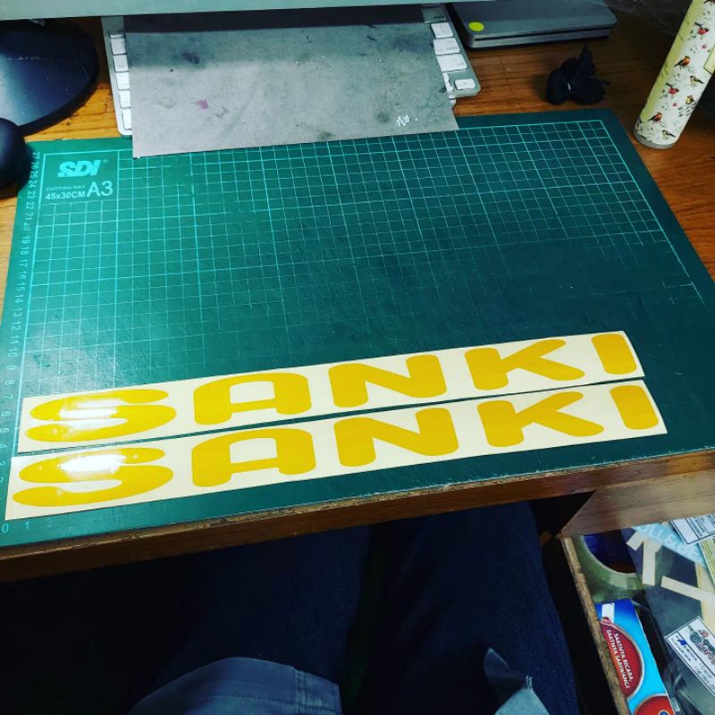 

Sticker Cutting SANKI isi 2 pcs