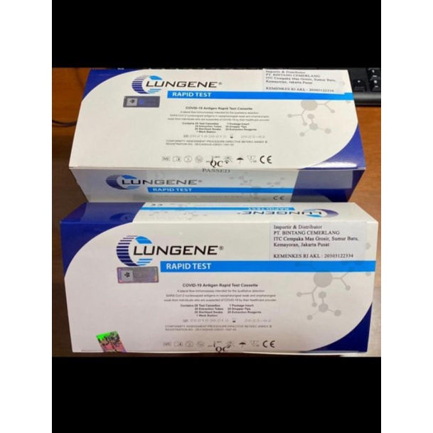 Swab Antigen Clungene Biru (BOX)