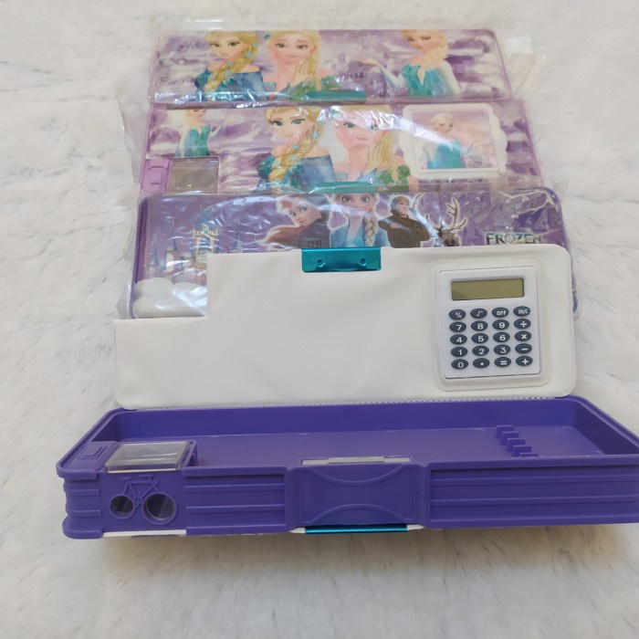 

Wow Kotak Pensil Anak Perempuan/Kotak Pensil Kalkulator/Karakter Frozen Hot Sale