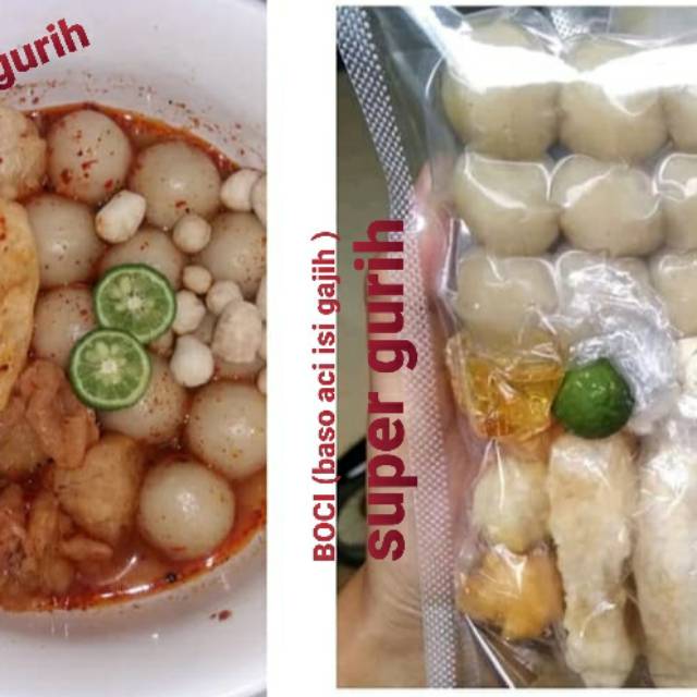 BOCI baso aci isi gajih