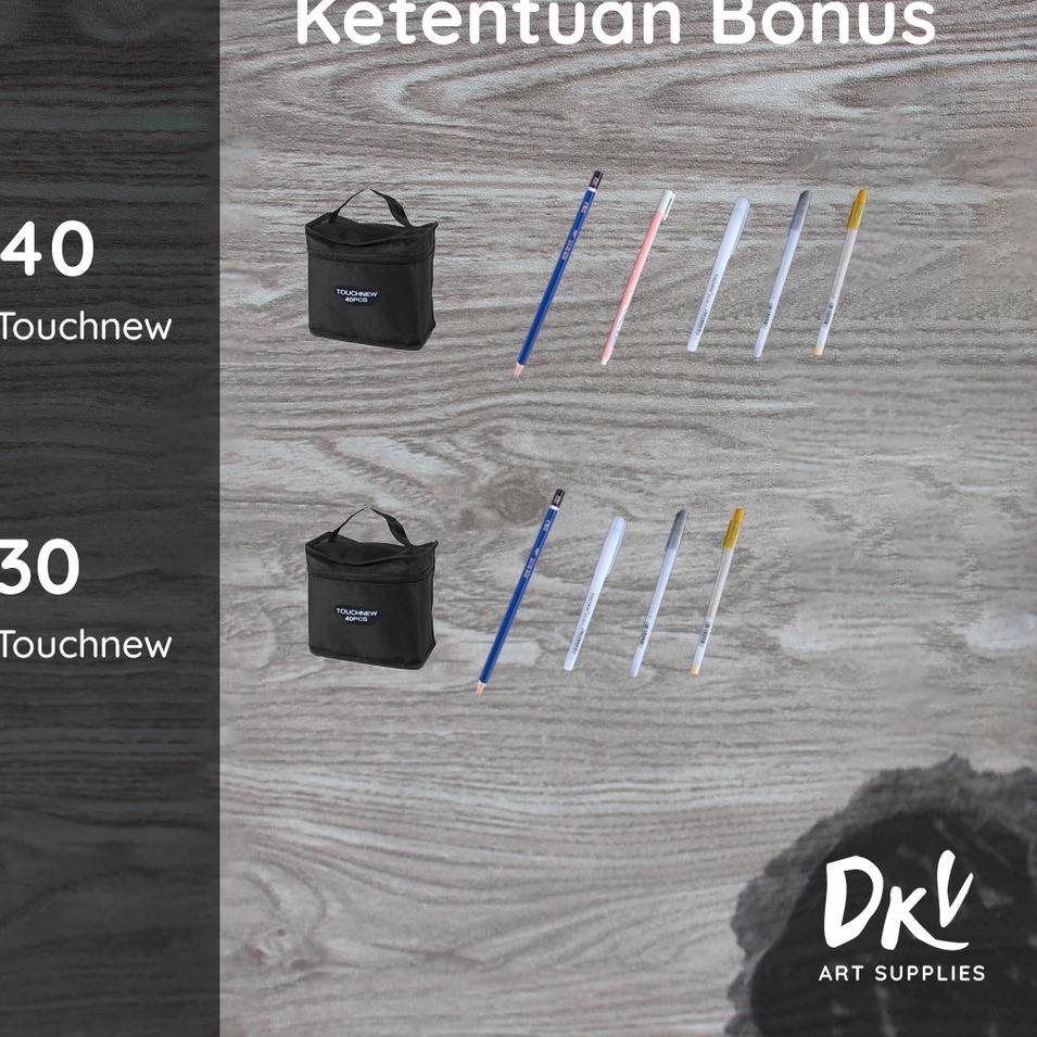 

Obral Terbaik Touchfive Touchnew Marker Spidol 40 Colors Twin Markers Animasii