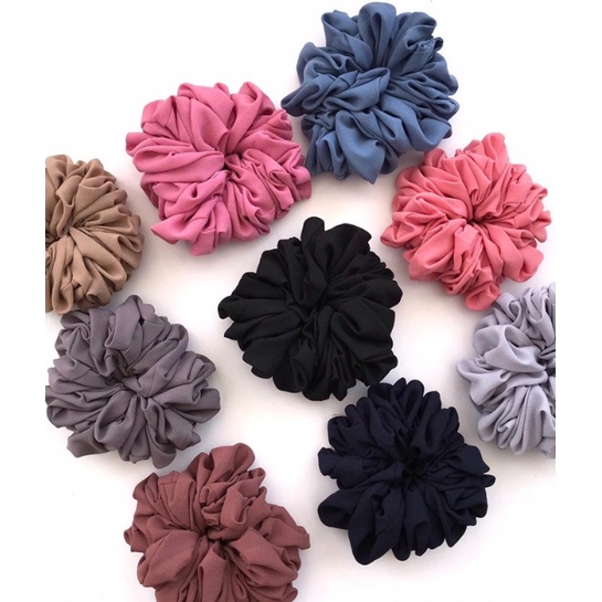 Scrunchie Hijab Scrunchie Ikat Rambut