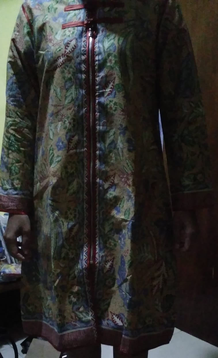 Tunik Batik Lapis Trikot Tunik Batik