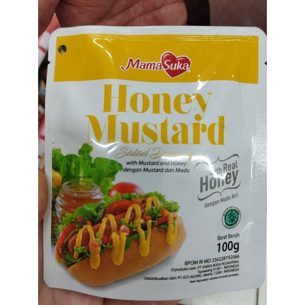 

MamaSuka Salad Dressing Honey Mustard Sauce Sachet 100g
